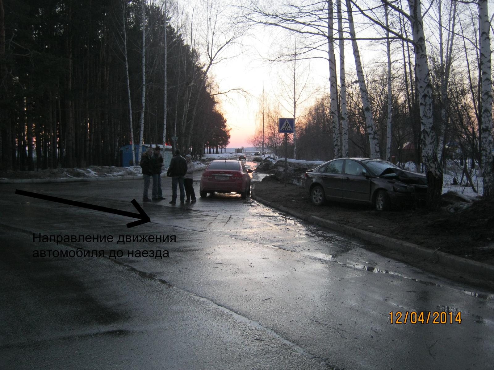 Девятиклассница разогнала тоску, врезавшись в дерево