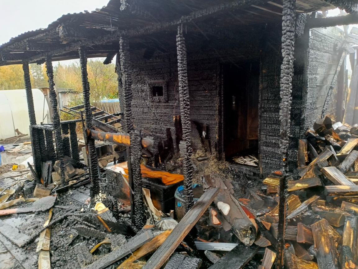 В Чайковском округе за неделю произошло три пожара