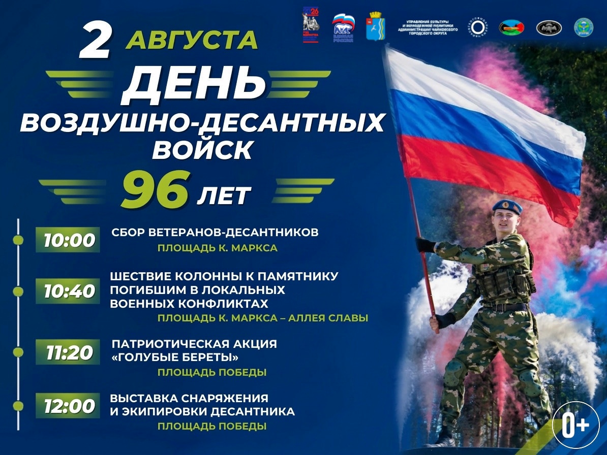 День воздушно-десантных войск 0+